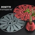 Vase nhân giống Radial Rosette – Dạng Kit Card 3D - Thumbnail 1