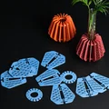 Vase nhân giống Radial Rosette – Dạng Kit Card 3D - Thumbnail 6