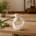 Tượng Chú Tiểu Thiền Định (Meditating Monk Sculpture) - Thumbnail 1