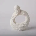 Tượng Chú Tiểu Thiền Định (Meditating Monk Sculpture) - Thumbnail 2