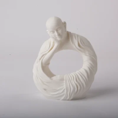 Tượng Chú Tiểu Thiền Định (Meditating Monk Sculpture)