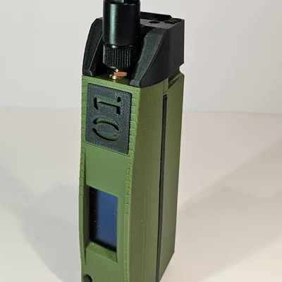 Vỏ bảo vệ Heltec V3 có ngăn chứa pin 18650 - Dành cho Meshtastic/Meshcore/LoRa 32