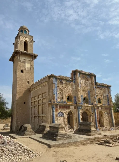 Mô hình 3D lăng mộ cổ Baloch di sản kiến trúc 290 năm tuổi - Image 1