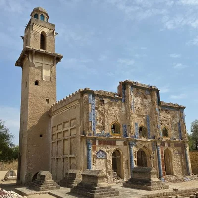 Mô hình 3D lăng mộ cổ Baloch di sản kiến trúc 290 năm tuổi