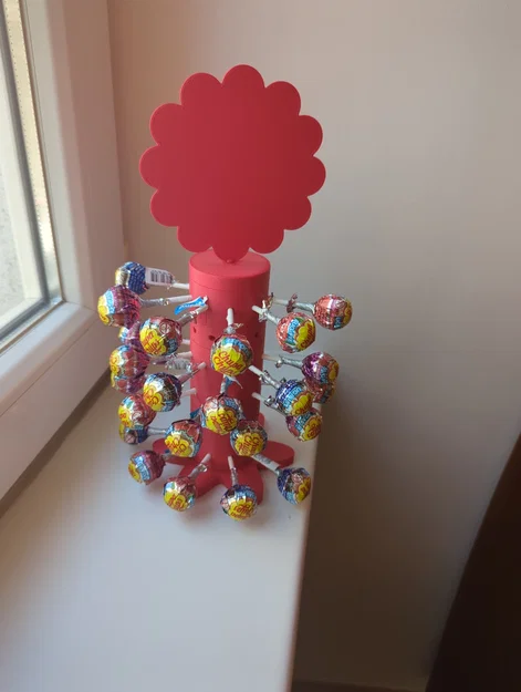 Tháp trưng bày kẹo mút Chupa Chups tự in 3D cực đẹp - Image 1