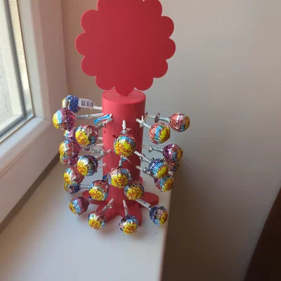 Tháp trưng bày kẹo mút Chupa Chups tự in 3D cực đẹp