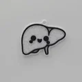 Móc Khóa Hình Gan Giải Phẫu Dễ Thương - Thumbnail 1