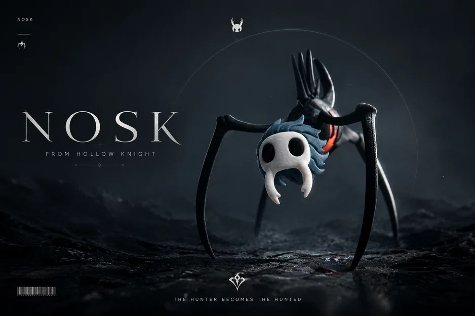 Nosk từ Hollow Knight - Mô hình lắp ráp (Split model) - Image 1