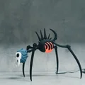 Nosk từ Hollow Knight - Mô hình lắp ráp (Split model) - Thumbnail 7