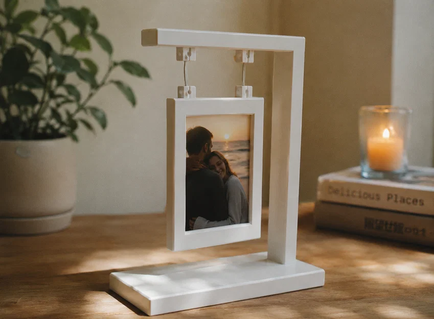 Chân đế khung ảnh treo lơ lửng hiện đại (Photo Frame Stand) - Image 1