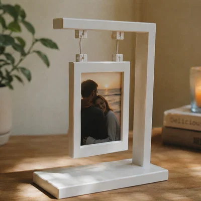 Chân đế khung ảnh treo lơ lửng hiện đại (Photo Frame Stand)