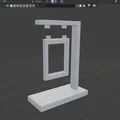Chân đế khung ảnh treo lơ lửng hiện đại (Photo Frame Stand) - Thumbnail 3