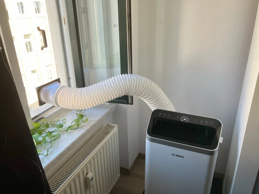 Bộ chuyển đổi ống dẫn cửa sổ nhanh và đơn giản cho Bosch Cool 4000/5000/2000 - Image 1