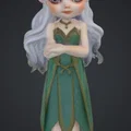 Mô hình nàng tiên Elf xinh đẹp (Pretty Elf Girl) in 3D - Thumbnail 1