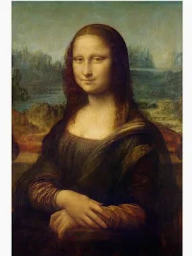 Mô hình 3D tượng nàng Mona Lisa - Leonardo da Vinci - Image 2