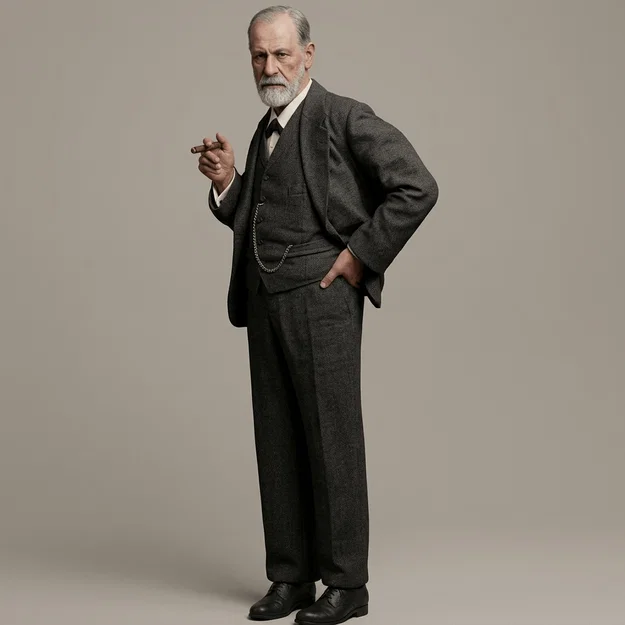 Mô hình in 3D nhân vật lịch sử Sigmund Freud độc đáo - Image 1