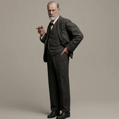 Mô hình in 3D nhân vật lịch sử Sigmund Freud độc đáo