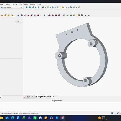Giá đỡ Ring Light cho Sony RX100 M7 (Dự án Photogrammetry)