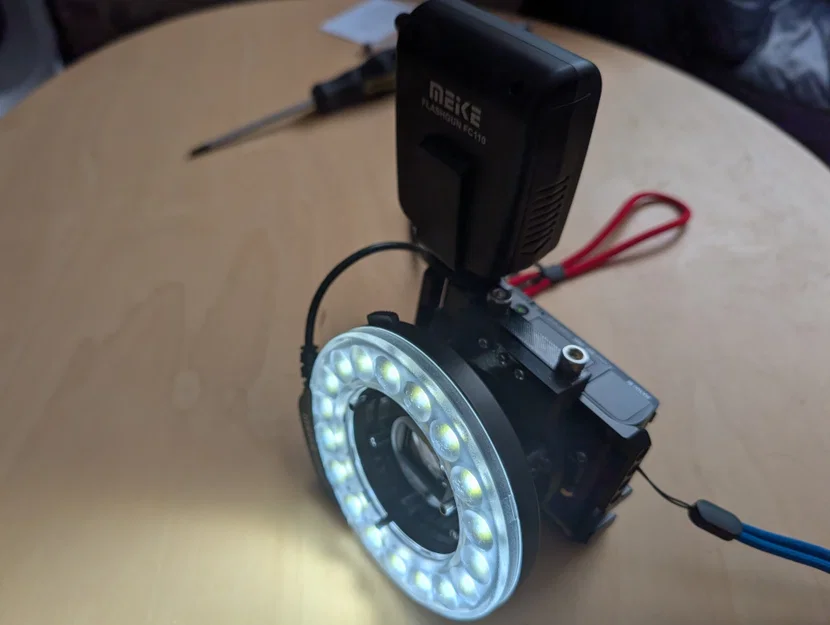 Giá đỡ Ring Light cho Sony RX100 M7 (Dự án Photogrammetry) - Image 6