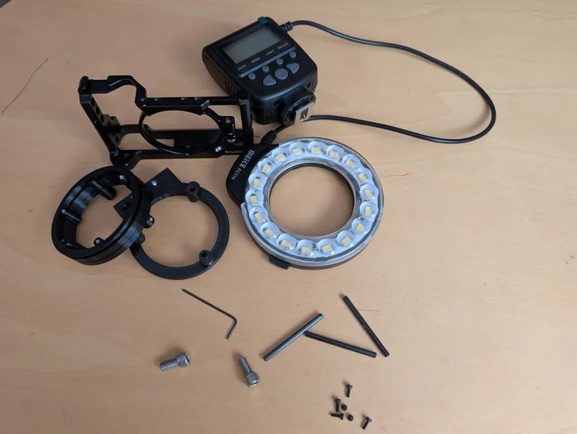 Giá đỡ Ring Light cho Sony RX100 M7 (Dự án Photogrammetry) - Image 11