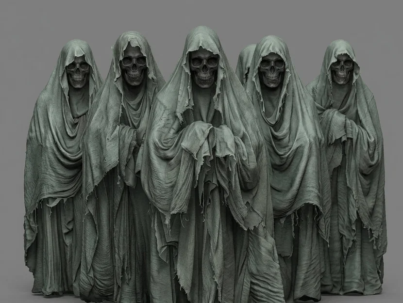 Mô hình 3D Wraith Get Together - Tượng bóng ma kinh dị đầy ma mị - Image 1