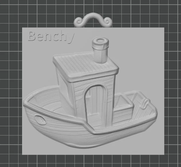 Tranh treo tường 3D Benchy - Image 1