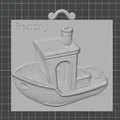 Tranh treo tường 3D Benchy - Thumbnail 1