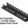 Máng cáp quản lý dây gắn tủ Rack 10-inch - Thumbnail 1