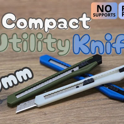 Dao rọc giấy 9mm nhỏ gọn - Mô hình in 3D tiện lợi, dễ làm