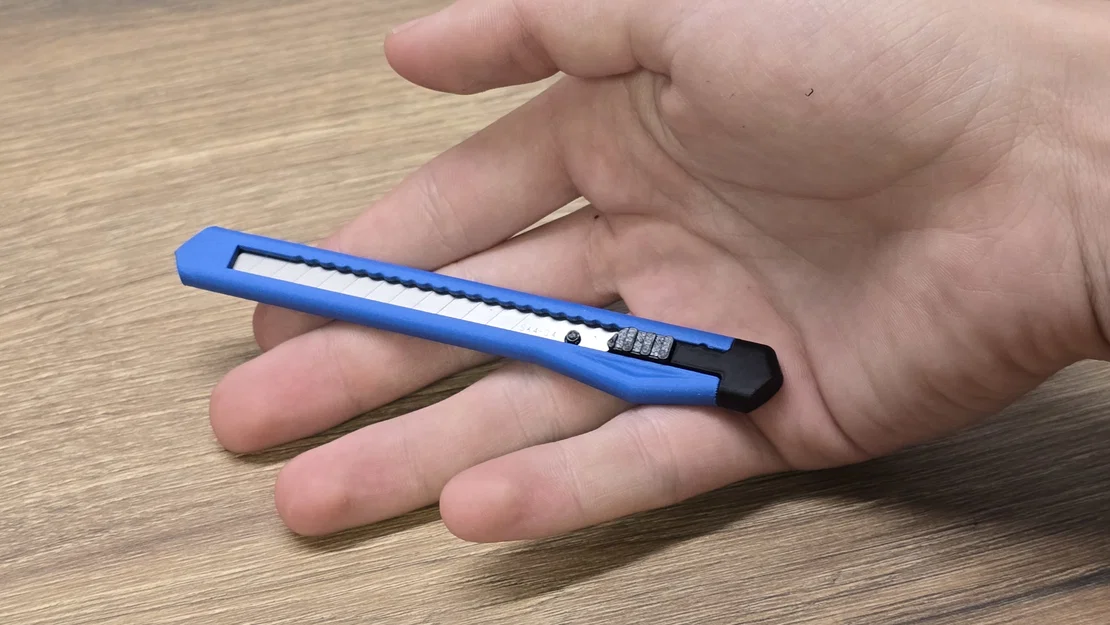 Dao rọc giấy 9mm nhỏ gọn - Mô hình in 3D tiện lợi, dễ làm - Image 3