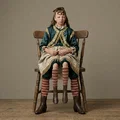 Mô hình 3D Josephine Myrtle Corbin - Cô gái bốn chân 1882 - Thumbnail 1