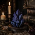Tượng Điêu Khắc Pha Lê Con Mắt Vạn Năng (All Seeing Eye) - Thumbnail 1