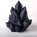 Tượng Điêu Khắc Pha Lê Con Mắt Vạn Năng (All Seeing Eye) - Thumbnail 2
