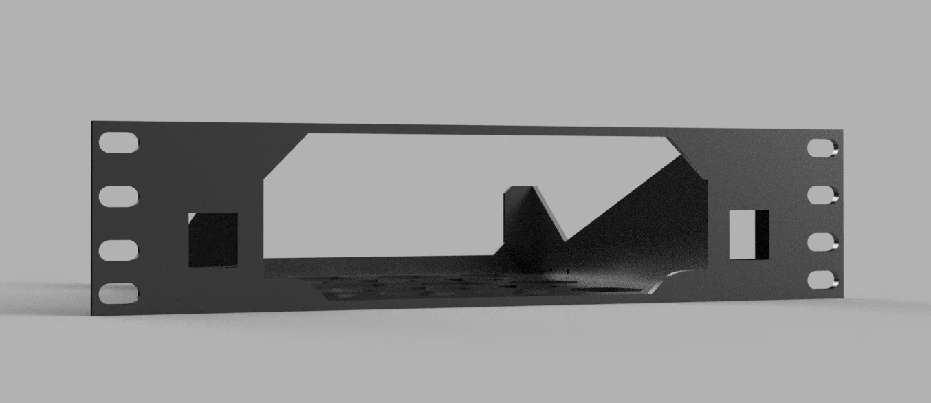 Giá đỡ Nvidia DGX SparkNano cho tủ rack 10 inch (Thiết kế 1.5U) - Image 1