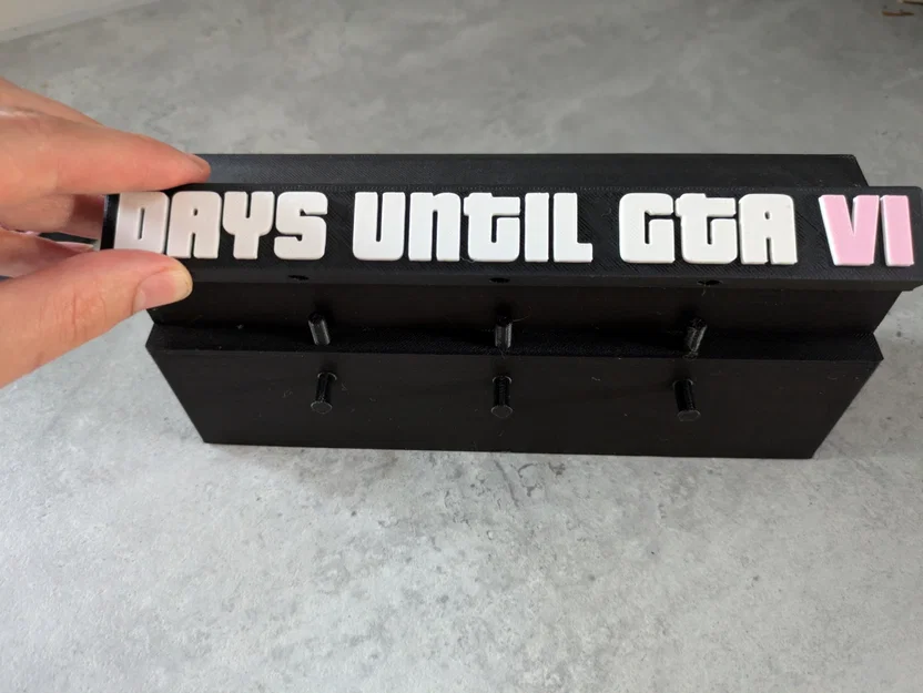 Đế đếm ngược ngày ra mắt GTA 6 (VI) + Đế trưng bày rời - Image 7