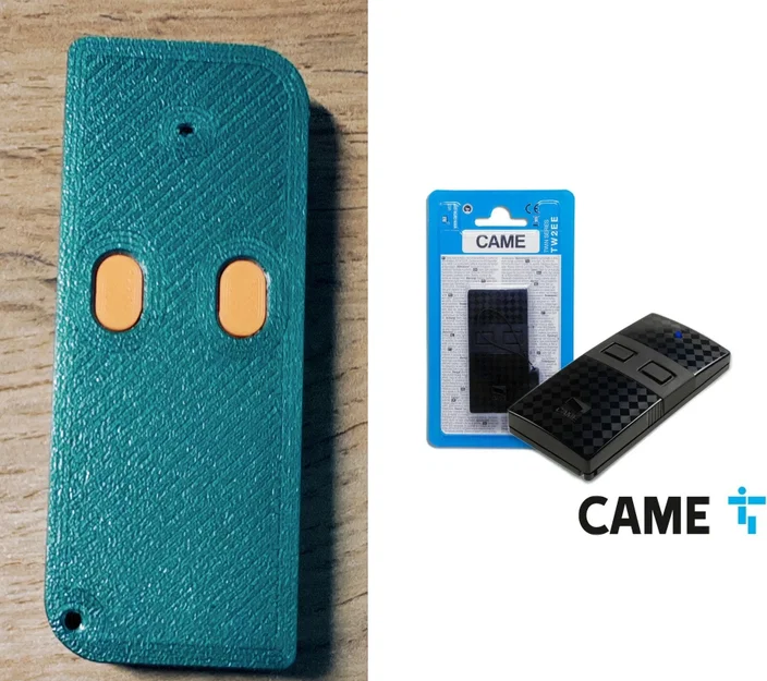 Vỏ thay thế cho điều khiển cửa cuốn CAME TW2EE (TWIN2) - Image 1