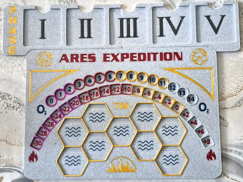 Bảng chơi Terraforming Mars - Ares Expedition & Crisis - Image 1