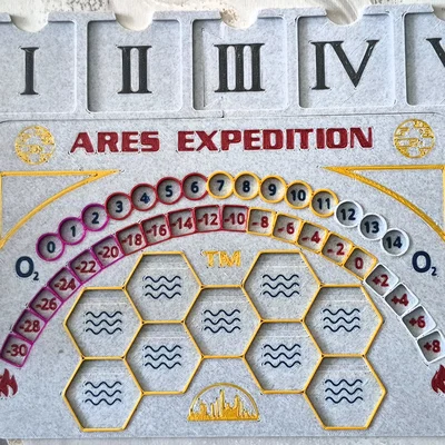 Bảng chơi Terraforming Mars - Ares Expedition & Crisis