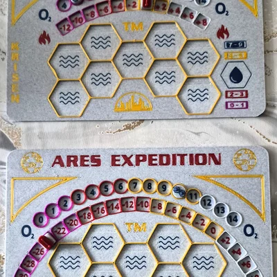 Bảng chơi Terraforming Mars - Ares Expedition & Crisis