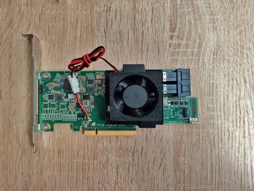 Khung gắn quạt tản nhiệt cho card Inspur LSI 9300-8i HBA - Image 2