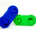Đồ chơi Fidget Bánh răng kép (Dual-Gear Haptic Fidget - In nguyên khối) - Thumbnail 1