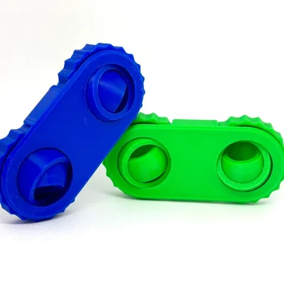 Đồ chơi Fidget Bánh răng kép (Dual-Gear Haptic Fidget - In nguyên khối)