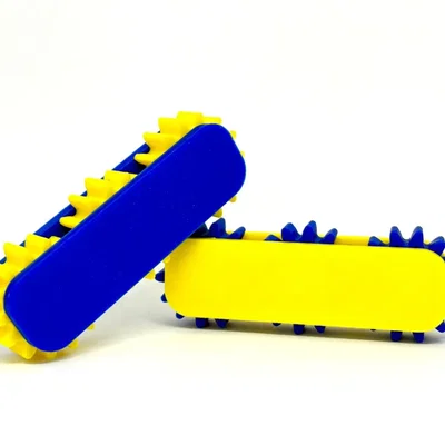 Đồ chơi haptic ba bánh răng (Triple-Gear Fidget - Lắp ráp Snap-Fit dễ dàng)