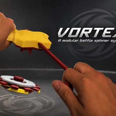 VORTEX: Hệ thống con quay chiến đấu mô-đun, trọn bộ kèm bộ phóng!