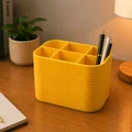 Khay Đựng Đồ Để Bàn Tối Giản 6 Ngăn - Mẫu In 3D Đẹp - Thumbnail 1