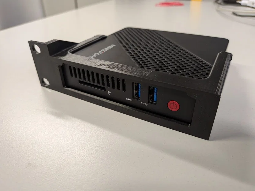 Giá đỡ 1U Rackmount cho Mini PC Minisforum N40 - Image 1
