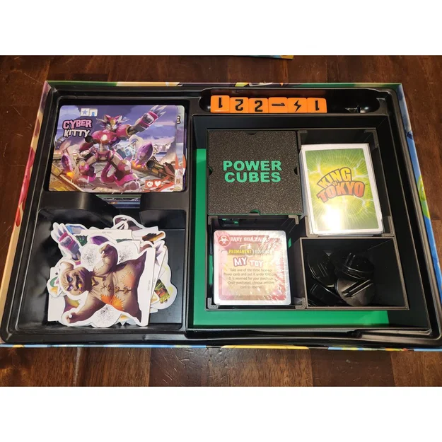 Khay đựng tùy chỉnh cho King of Tokyo Monster Box - Image 3