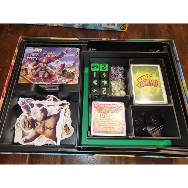 Khay đựng tùy chỉnh cho King of Tokyo Monster Box - Image 4
