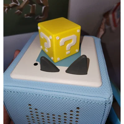 Mô hình khối gạch Mario cho Toniebox