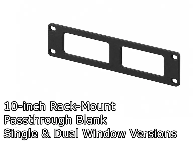 Tấm Chắn Passthrough Cho Tủ Rack 10 inch - Image 1